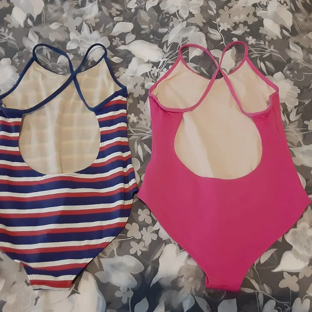 (2) RALPH LAUREN Swimsuits - girls size 6